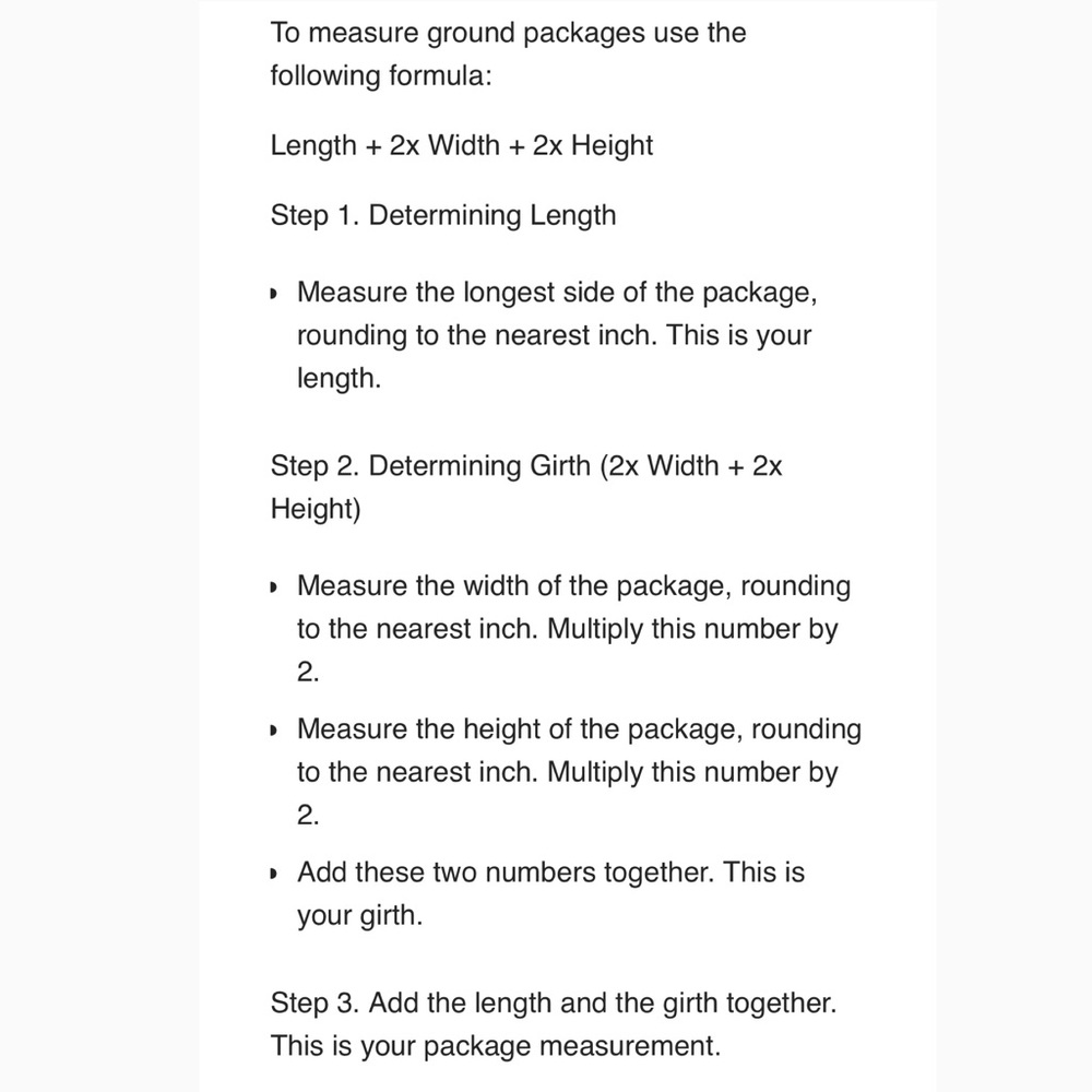 Packages over 10 lbs are not supported by Poshmark - Picture 5 of 6